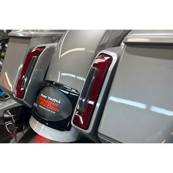 PAUL YAFFE BAGGER NATION License Plate Frame - Black PYO:USLP3-B-23L