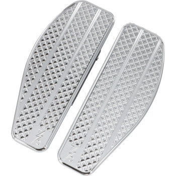 THRASHIN SUPPLY CO. Mini Floorboards - Passenger - Chrome TSC-2205-3