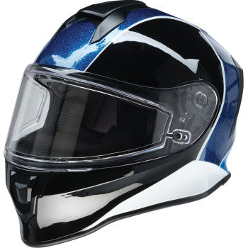 Z1R Youth Warrant 2.0 Snow Helmet - Fresh Pow - Purple/Blue - Medium 0122-0139