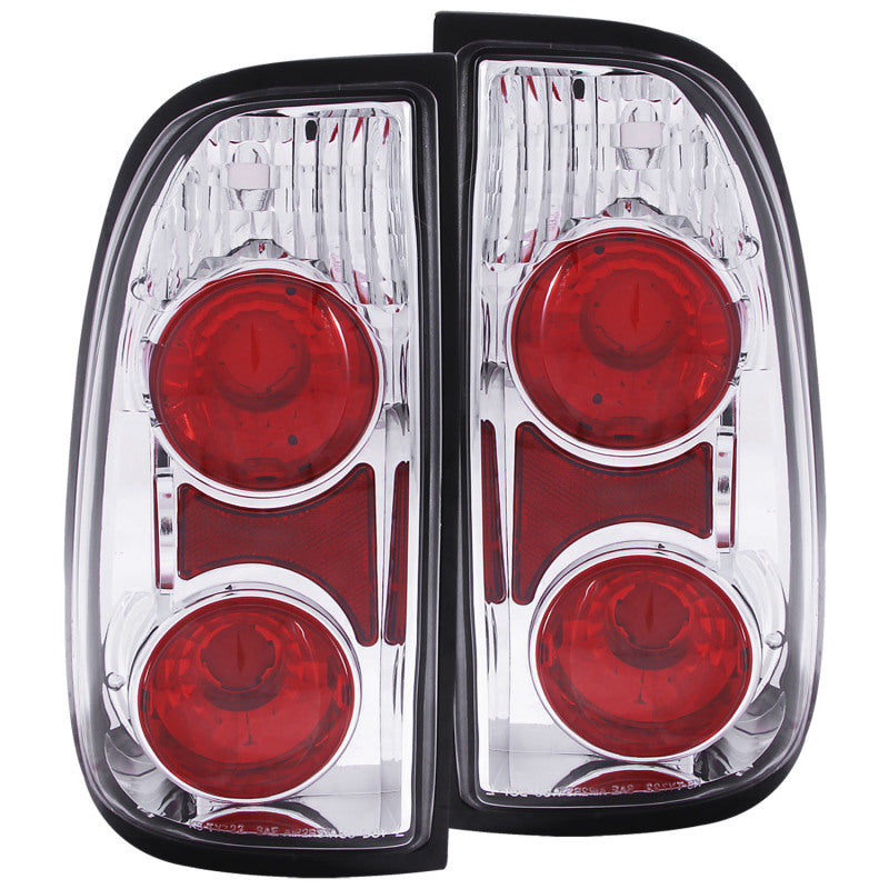 ANZO 2000-2006 Toyota Tundra Taillights Chrome 211125