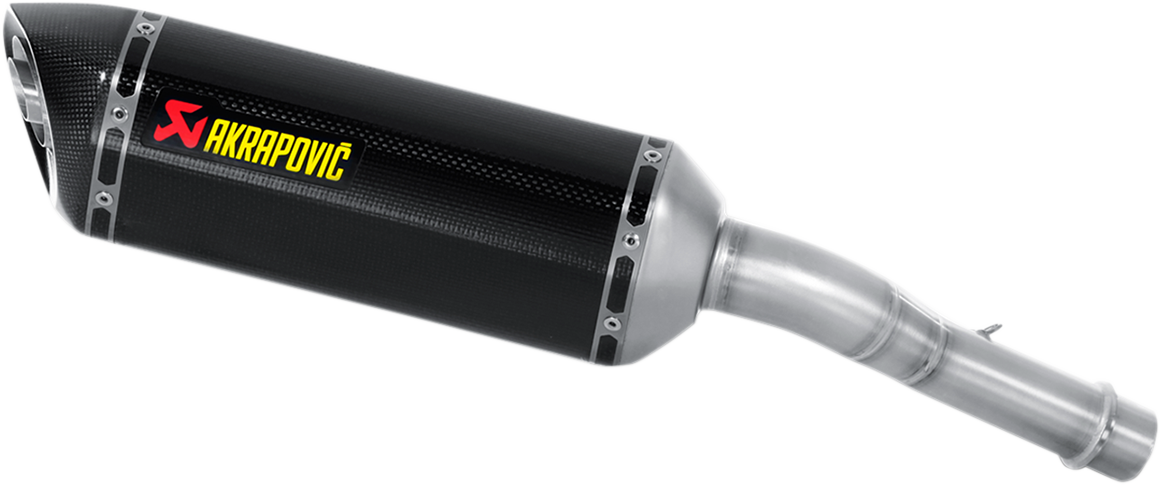 AKRAPOVIC Slip-On Line Muffler - Carbon Fiber Versys 1000 2012-2018 S-K10SO20-HZC 1811-3306