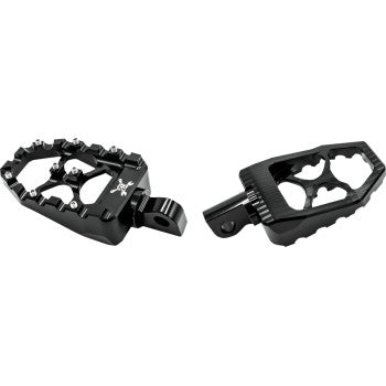 BURLY BRAND MX Evolution Driver Pegs - Black - Sportster/Dyna B13-1015B
