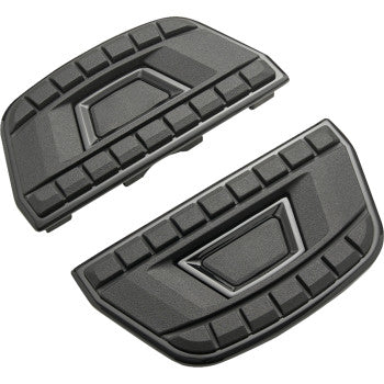 CIRO Chicane™ Floorboard Inserts - Passenger - Black 61820