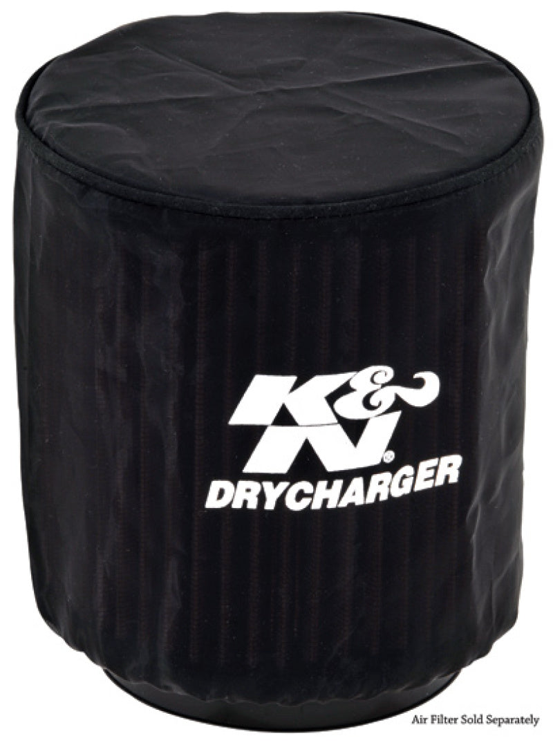 K&N Air Filter Wrap - Round Straight - Black - 08-09 Can-Am DS450 450 / 09-12 DS450 EFI / 08 DS450X CM-4508DK
