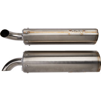 TRINITY RACING Stainless Steel Slip-On Mufflers Maverick X3 2020-2023 TR-4160S-SS