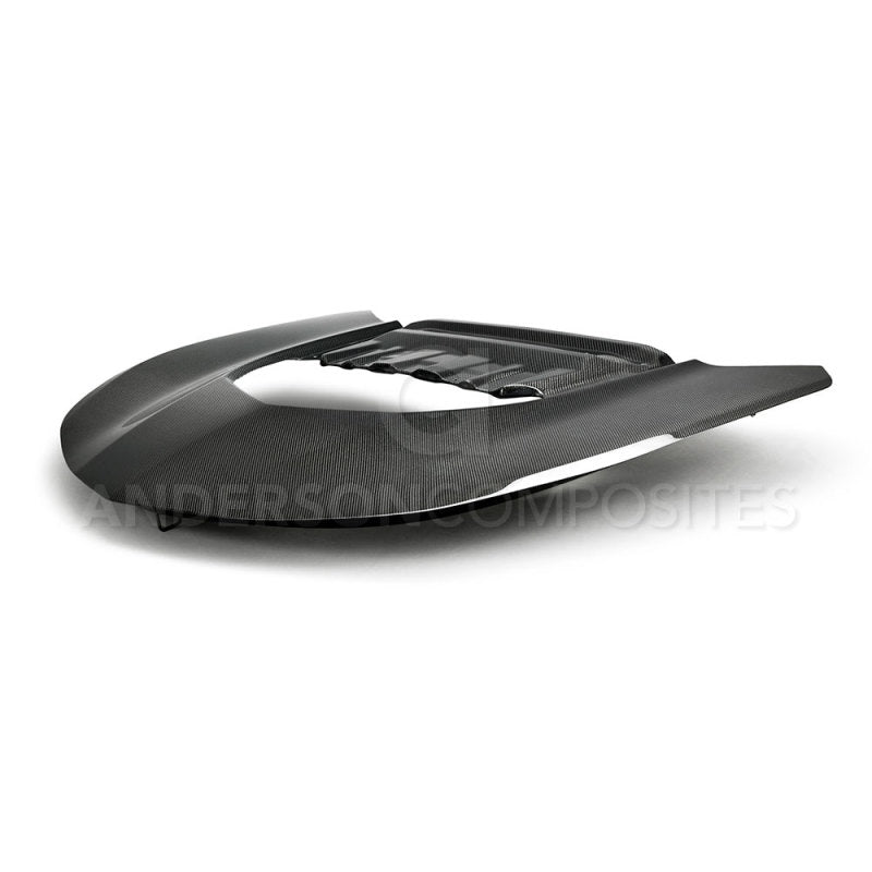 Anderson Composites 2017-2018 Chevrolet Camaro ZL1 1LE Type-OE Style Double Sided Carbon Fiber Hood AC-HD17CHCAMZL-OE-DS