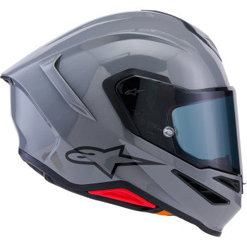 IN STOCK ALPINESTARS Supertech R7 Helmet - 22.06 - Solid - Gloss Gray - Medium 8202126-1635-M