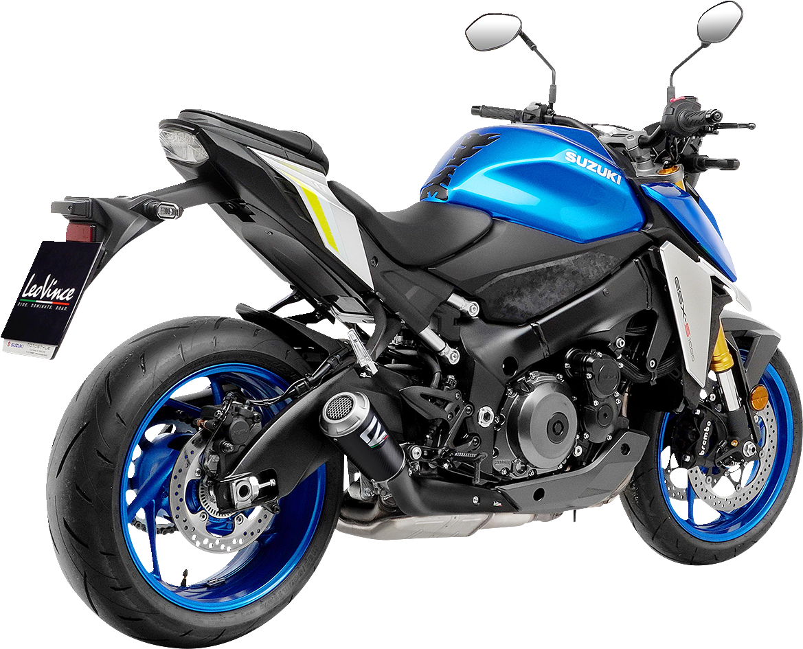 LEOVINCE LV-10 Slip-On-Schalldämpfer - Kohlefaser GSX-S 1000 GT 2022-2023 15245C