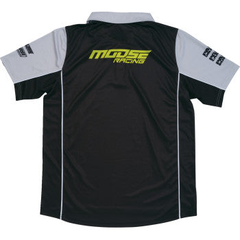 Moose Racing Pit Shirt - Gray Medium 3040-3359