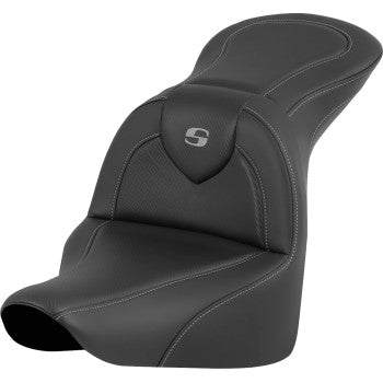 SADDLEMEN RoadSofa™ Seat - Carbon Fiber - without Driver Backrest - FLFB/FXBR '18-'24 818-27-185
