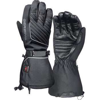 GERBING HEATED CLOTHING 7 V Atlas Ultra-Flex Battery Heated Gloves - Black - Large GERAFGV7VML