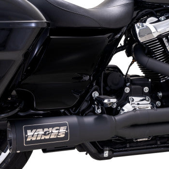 VANCE & HINES Hi-Output RR Exhaust System - Matte Black Harley-Davidson Glide 47321
