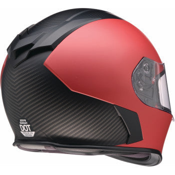 Z1R Warrant Helmet - Carbon - Red - XL 0101-17430