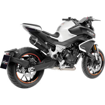 LEOVINCE LV One EVO Slip-On Muffler - Black CF Moto 800NK 2024 14444EBU