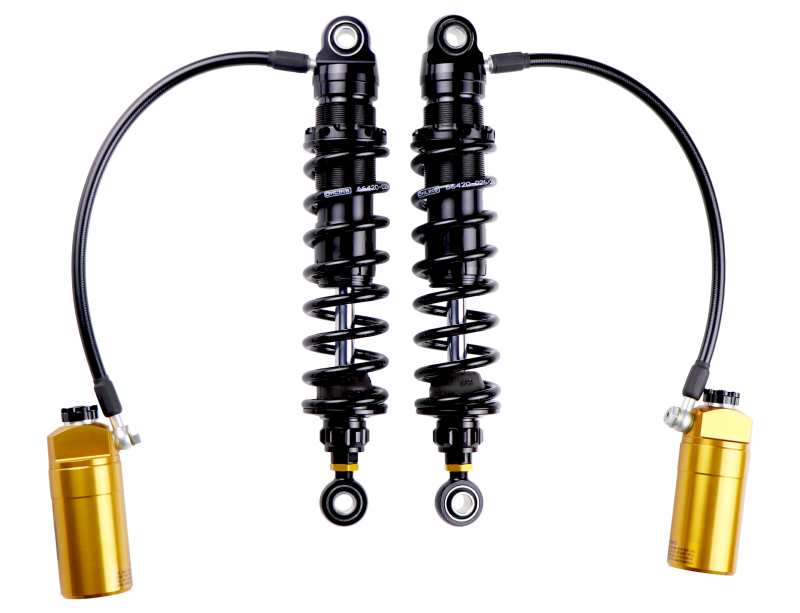 Ohlins 14-24 Harley FL Touring STX 36 Twin Blackline 13in Stiffer Spring Shocks HD779S2