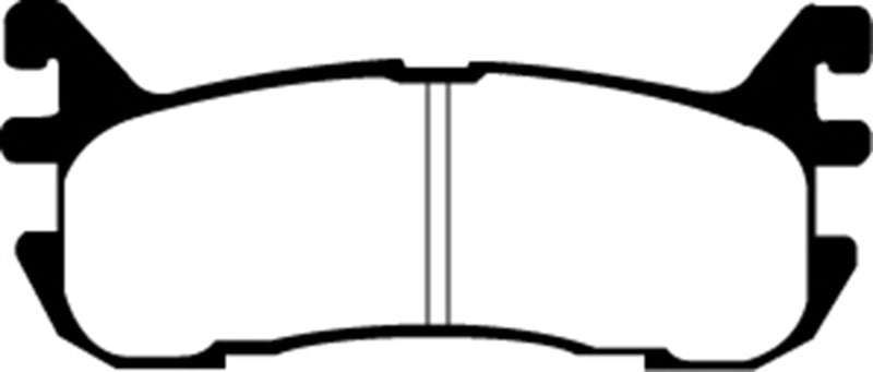 EBC 97-02 Ford Escort 2.0 Yellowstuff Rear Brake Pads DP41003R