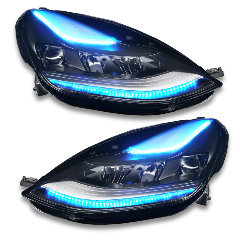 Oracle 2021+ Tesla Model 3 Dynamic ColorSHIFT Headlight DRL Upgrade Kit SEE WARRANTY
