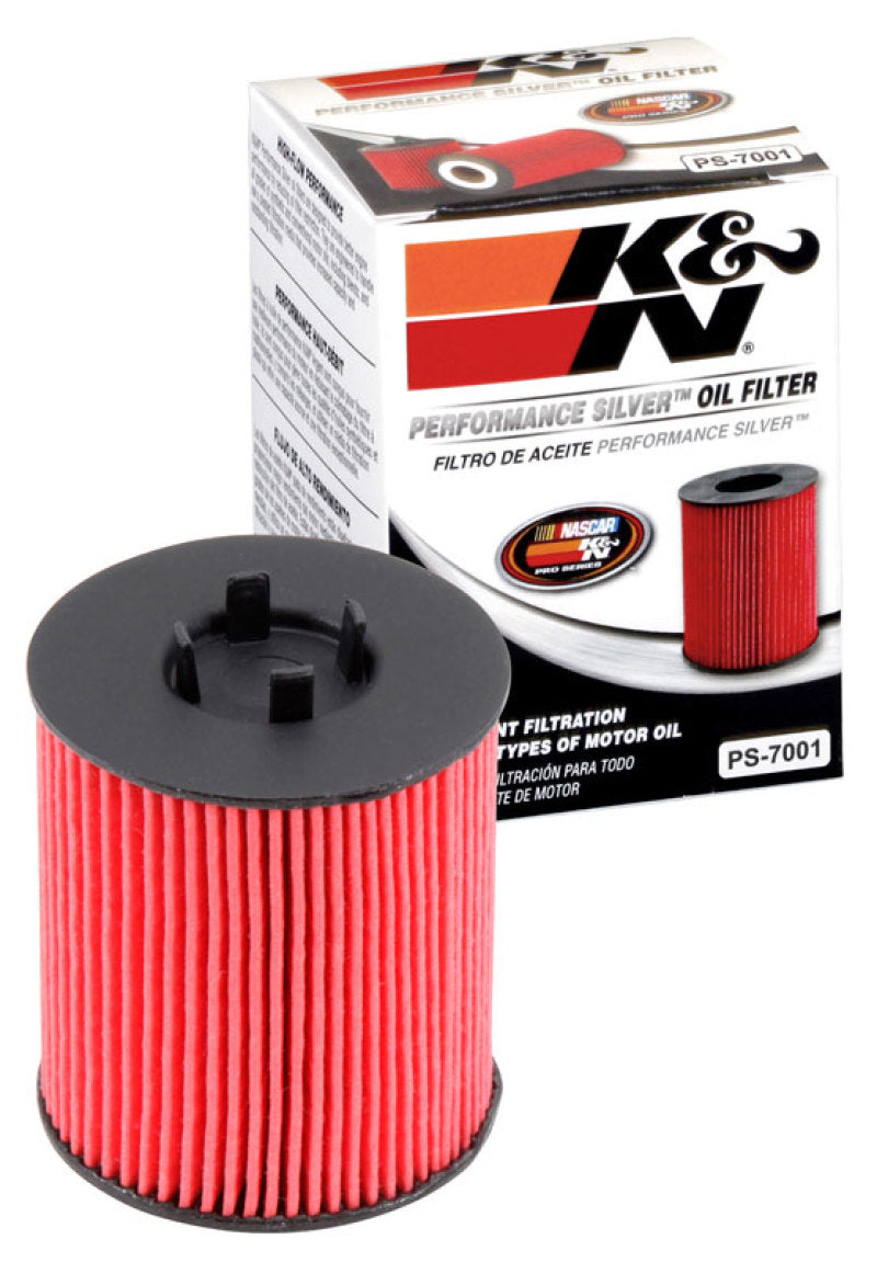 K&N Pro Series Oil FIlter 1.188in ID x 2.125in OD x 2.688in H for 99-01 Cadillac Catera PS-7001