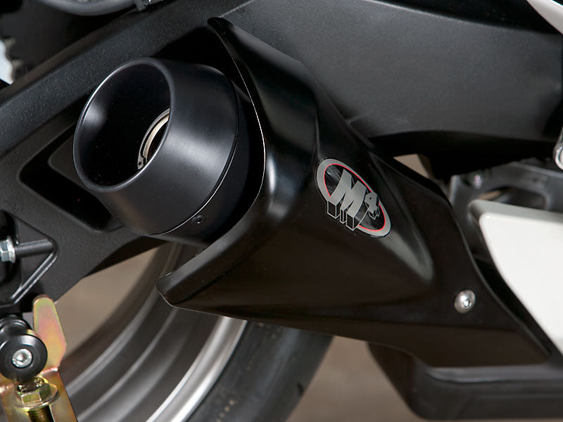 M4 Exhaust GP Black Slip on GSXR600/750 2011-2024 SU6112-GP