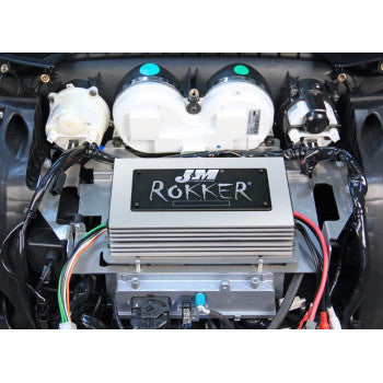 J & M 200 W 2-Channel Amplifier/Speaker Kit - '14-'23 FLHX/FLHTK/FLHCUTG RKT6-200HC14