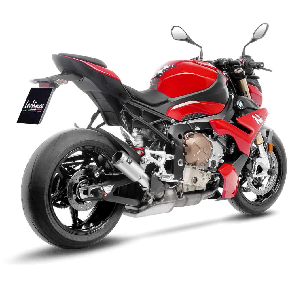 LEOVINCE LV Corsa Slip-On Muffler - Titanium S 1000R 2021-2024 15407TU 1811-4501