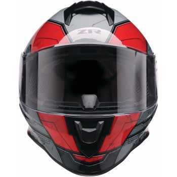 Z1R Youth Warrant 2.0 Helmet - Sentinel - Black/Red - Large 0102-0291