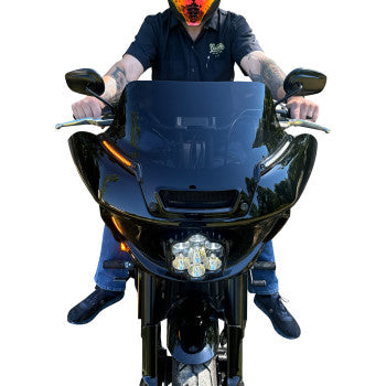 CUSTOM DYNAMICS Shark Demon® 2 Headlight - Low Rider 2022-2024 ST SD2-LRST-W