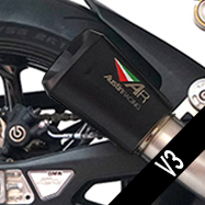 IN STOCK Austin Racing V3 BLACK ORANGE TIP SLIP-ON 2014 - 2019 KTM SUPERDUKE 1290 R & 2016 - 2023 GT AR52