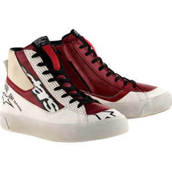 ALPINESTARS Stella Stated Flair Shoes - White/Rio Red - US 11.5 2541426-2066-115