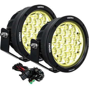 Vision X Light Cannon - CG2 - 7-3/4" - Multi LED - Selective Yellow Lens 9945804