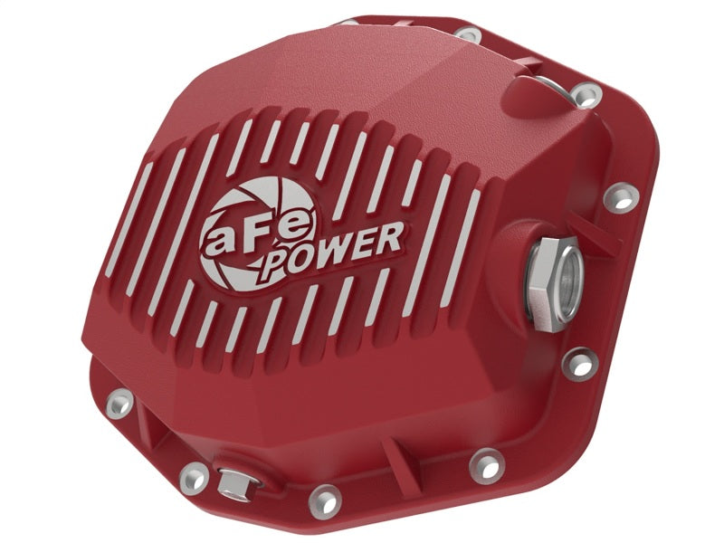 aFe Pro Series Rear Differential Cover Red 2018+ Jeep Wrangler (JL) V6 3.6L (Dana M220) 46-71000R