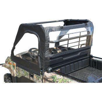 SEIZMIK Soft Upper Doors - Rear Windshield - Black - Mule Pro-MX 51-20988