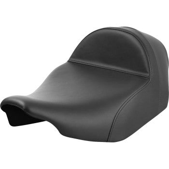 SADDLEMEN Solo Seat - Plain - Extended Reach - FLT/FLH '23-'24 823-07E-0040
