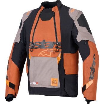ALPINESTARS Halo Pro Drystar® XF Laminated Jacket - Walnut/Rust/Black - Large 3200426-9279-L