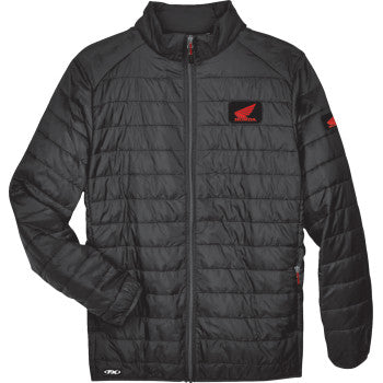 FACTORY EFFEX Honda Puffer Jacket - Black - Medium 28-85312