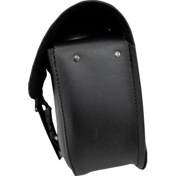 WILLIE & MAX LUGGAGE Blackjack Swingarm Bag - Black - Triangulated - Left 59919-00