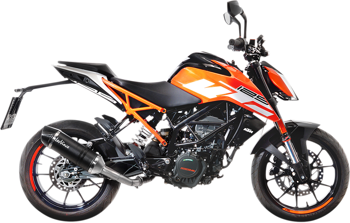 LEOVINCE LV One Evo Slip-On Schalldämpfer - Kohlefaser 14186E