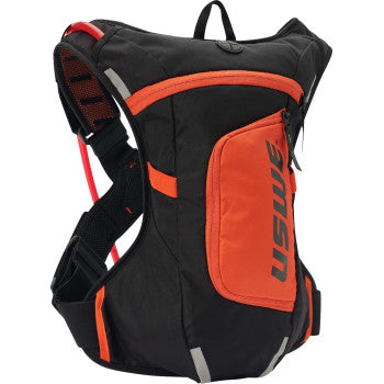 USWE Moto Hydration Pack - 4L - Orange/Black 2043438