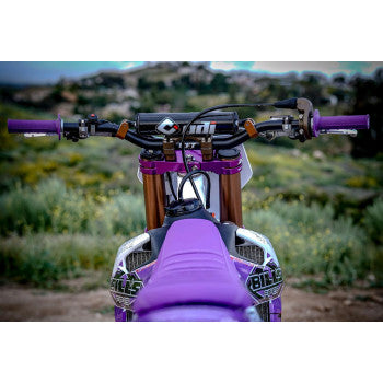 ODI Grips - MX - Half Waffle - Purple H36HWPR