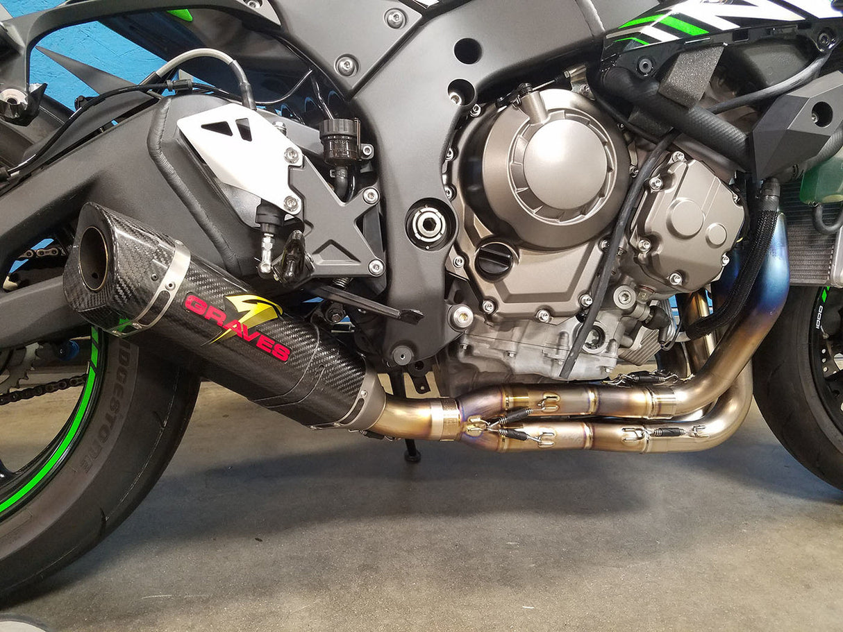 Graves motorsports link header upgrade ZX-10R / ZX-10RR 2016-2020 EPK-16ZX1-HPT