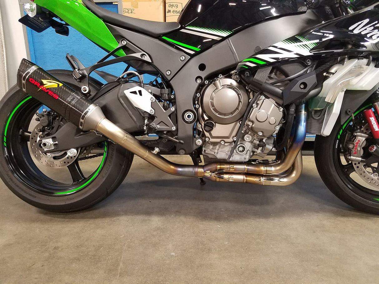 Graves motorsports link header upgrade ZX-10R / ZX-10RR 2016-2020 EPK-16ZX1-HPT