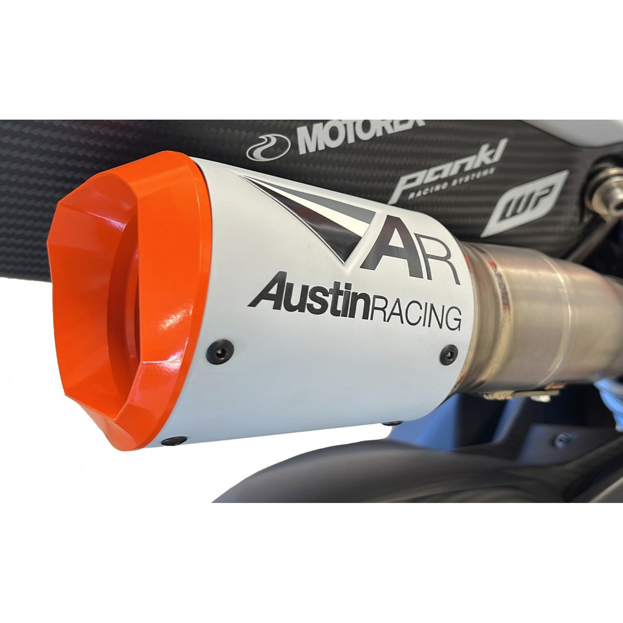 Austin Racing Black 2023 - 2024 KTM SUPERDUKE 1390 R/RR/EVO RS2 FULL RACE EXHAUST SYSTEM Dual pipes AR46