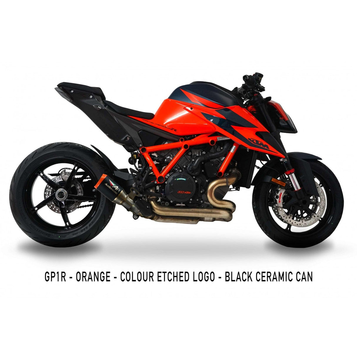 Austin Racing GP1R 2020 - 2025 KTM SUPERDUKE R/RR/EVO 1290 dB COMPLIANT & RACE SLIP-ON EXHAUSTS AUR15
