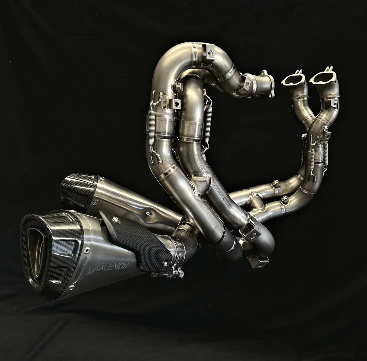Vandemon Ducati V4 Panigale & Streetfighter Full Titanium Exhaust system 2020-2022 DUCV4TIEXHSYSNB VA-45