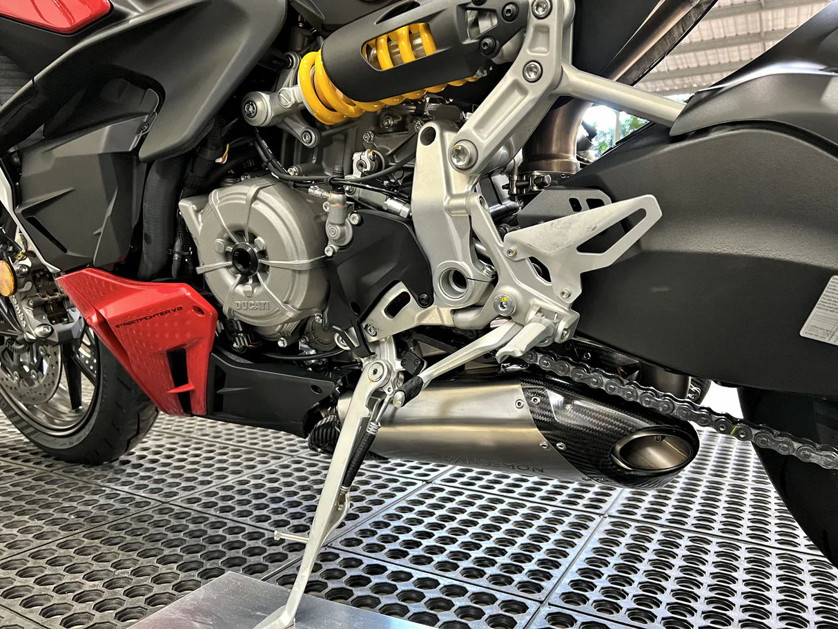 Vandemo Titanium Belly Slip-On Ducati V2 Panigale & Streetfighter 2019-24 DUCV2TIMUFFBELA VA-17