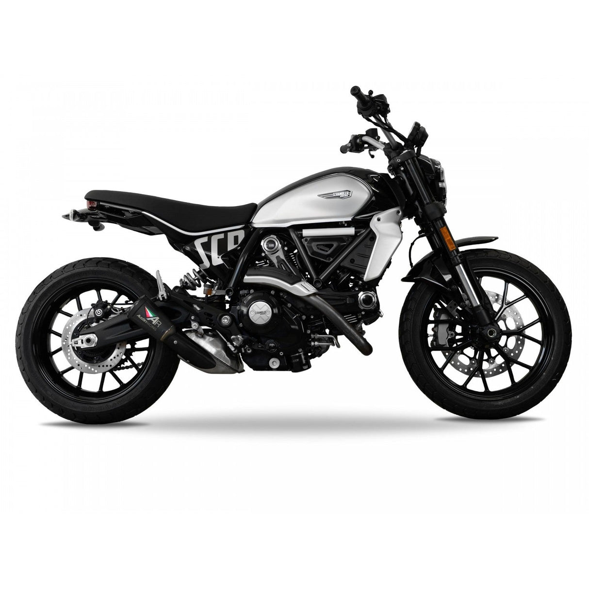 Austin Racing 2023 - 2025 DUCATI SCRAMBLER 803 slip-on race exhaust system AUR6