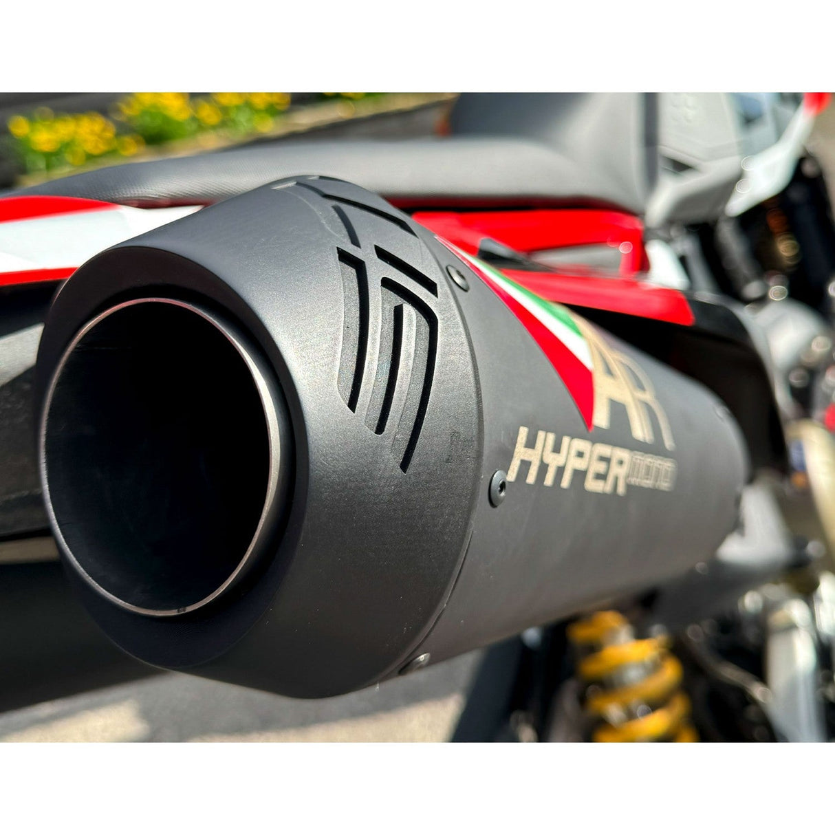 Austin Racing 2024-2025 DUCATI HYPERMOTARD 698 MONO TWIN EXIT SLIP-ON EXHAUST SYSTEM