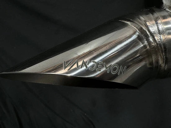 Vandemon Yamaha GEN4 2024 XSR900 and XSR900 GP Stealth Titanium Exhaust System YAMAXS9LMTIEXHWVA VA-162