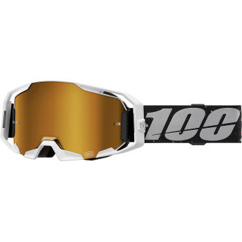 100% ARmatic Goggle - RapidRacer - True Gold Mirror Lens 50060-00007