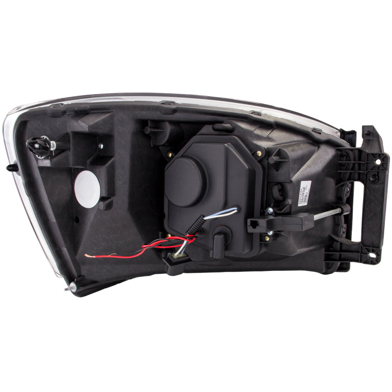 ANZO 2006-2008 Dodge Ram 1500 Projector Headlights w/ U-Bar Black 111314